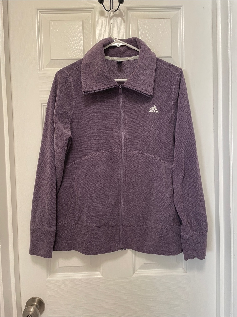 Adidas Fleece Zip-Up Jacket